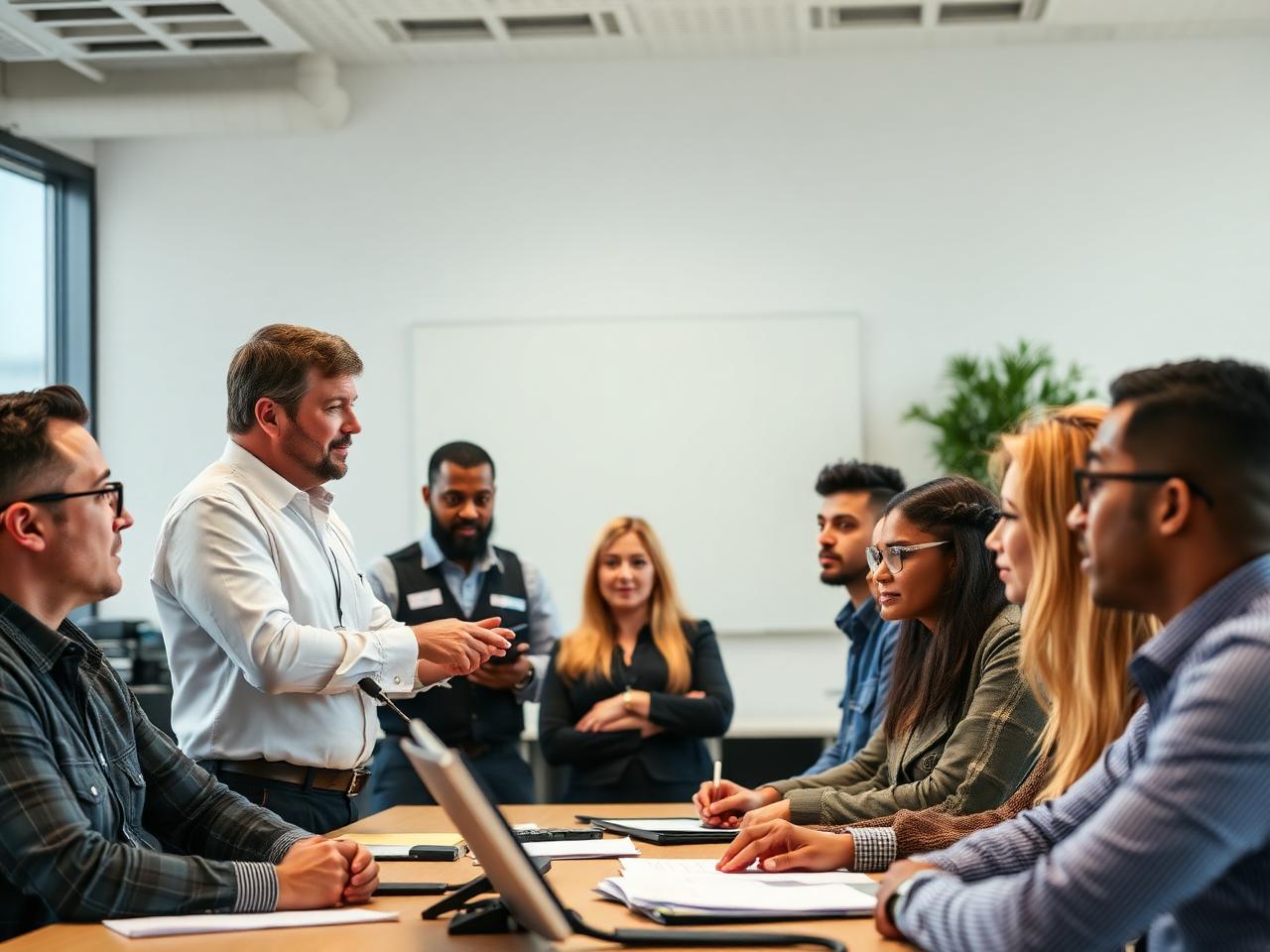 Formateur ABRICITY animant une session en présentiel